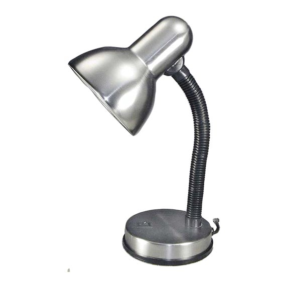 Eπιτραπέζιο φωτιστικό KADET 1xE27/40W ματ χρώμιο