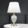 Eπιτραπέζιο φωτιστικό OVUM 1xE27/40W/230V 48 cm ceramics λευκό/χρυσό