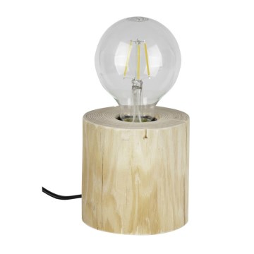Eπιτραπέζιο φωτιστικό TRABO 1xE27/25W/230V πεύκο