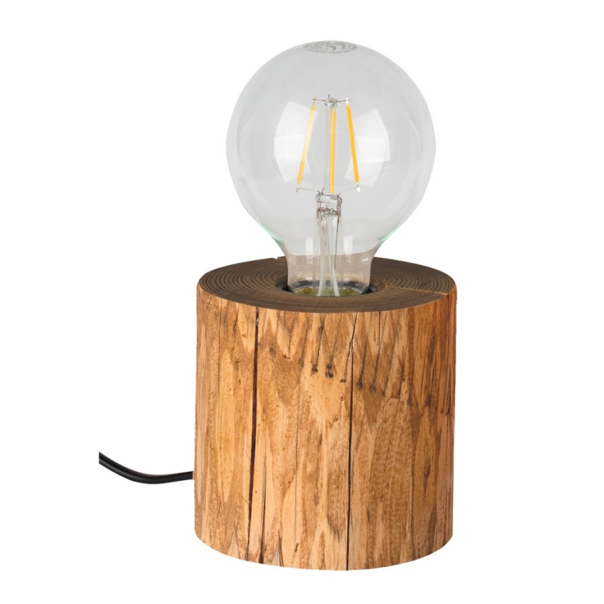 Eπιτραπέζιο φωτιστικό TRABO 1xE27/25W/230V πεύκο