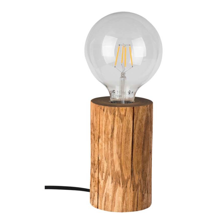 Eπιτραπέζιο φωτιστικό TRABO 1xE27/25W/230V πεύκο