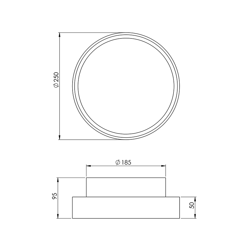 Fabas 3229/61/102 - Φως εργασίας HATTON 1xE27/42W/230V IP65