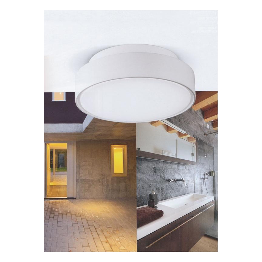 Fabas 3229/65/102 - Φως εργασίας HATTON 2xE27/30W/230V IP65