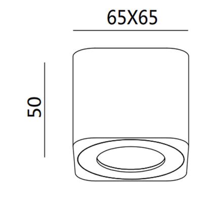 Fabas 3429-71-102 - Φως σποτ LED PALMI LED/6W/230V