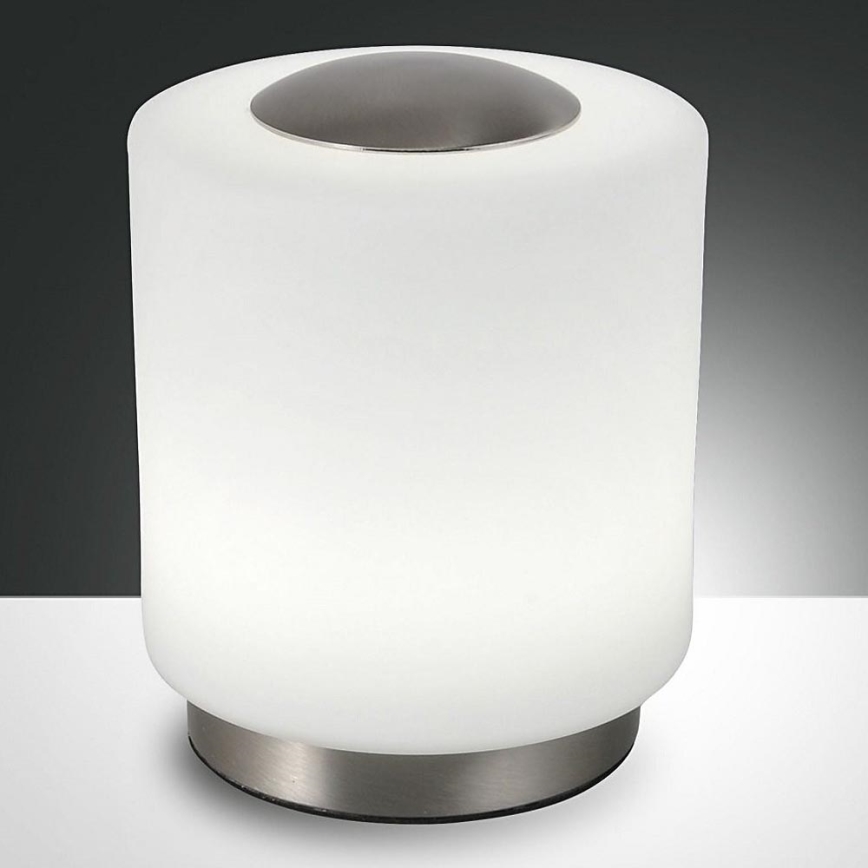 Fabas Luce 3257-30-178 - Ρυθμιζόμενο LED επιτραπέζιο φωτιστικό SIMI LED/8W/230V ματ χρώμιο