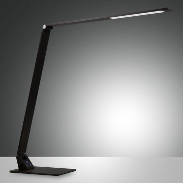 Fabas Luce 3265-30-101 - Ρυθμιζόμενο LED επιτραπέζιο φωτιστικό WASP LED/12W/230V 3000/4000/5000K μαύρο