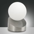 Fabas Luce 3360-30-178 - Επιτραπέζιο LED φωτιστικό με αφής και ρύθμιση φωτεινότητας GRAVITY LED/5W/230V ματ χρώμιο