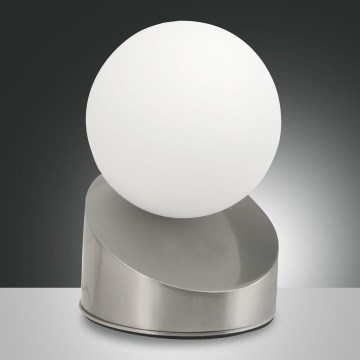 Fabas Luce 3360-30-178 - Επιτραπέζιο LED φωτιστικό με αφής και ρύθμιση φωτεινότητας GRAVITY LED/5W/230V ματ χρώμιο
