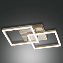 Fabas Luce 3394-22-225 - LED Dimmable φωτιστικό οροφής BARD LED/39W/230V 3000K χρυσαφί