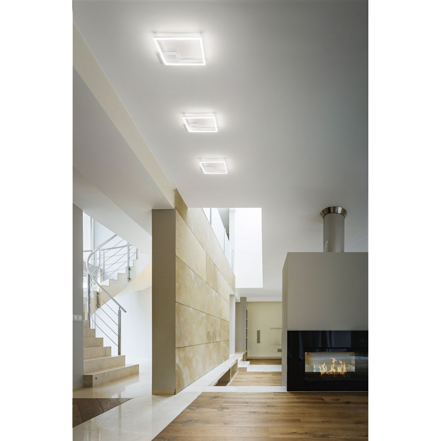 Fabas Luce 3394-23-102 - LED Dimmable φωτιστικό οροφής BARD LED/22W/230V 4000K λευκό