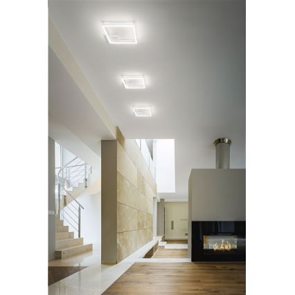 Fabas Luce 3394-23-102 - LED Dimmable φωτιστικό οροφής BARD LED/22W/230V 4000K λευκό