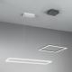 Fabas Luce 3394-40-282 - Led Dimmable κρεμαστό φωτιστικό οροφής BARD LED/39W/230V ανθρακί