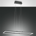 Fabas Luce 3394-45-282 - Led Dimmable κρεμαστό φωτιστικό οροφής BARD LED/52W/230V 3000K ανθρακί
