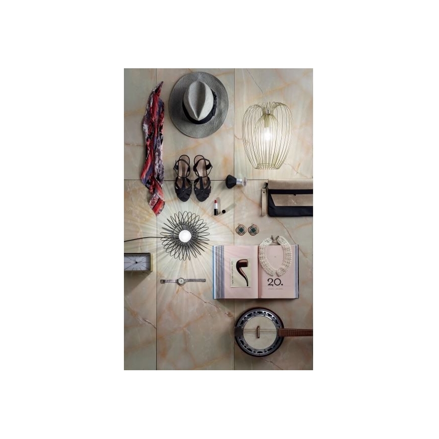 Fabas Luce 3677-45-101 - Κρεμαστό φωτιστικό CAMP 1xE27/40W/230V μαύρο
