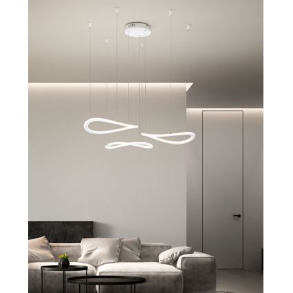 Fabas Luce 3711-47-102 -  Κρεμαστό φωτιστικό οροφής LED TIRRENO LED/50W/230V