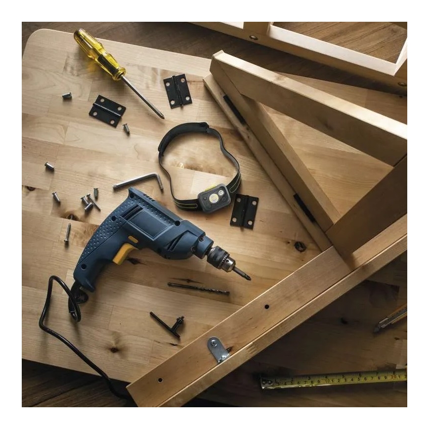 Φακός κεφαλής LED με αισθητήρα ντιμαριζόμενος GP DISCOVERY CHW54 LED/3xAAA IPX5