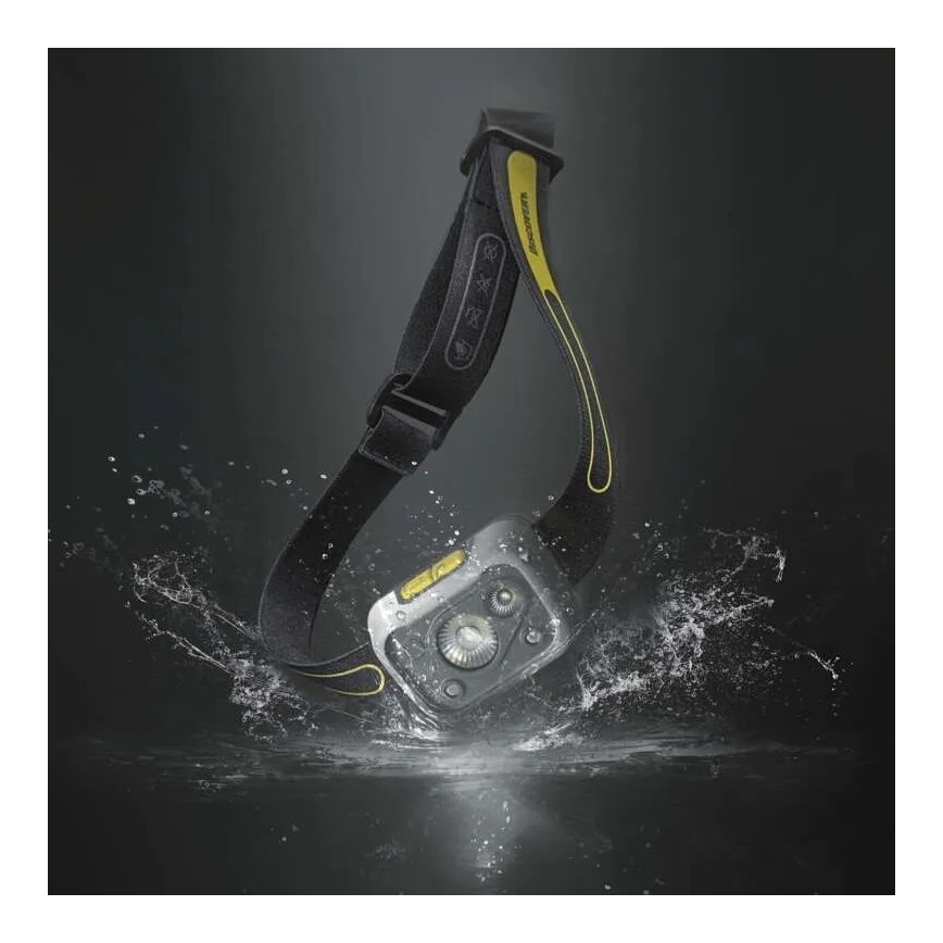 Φακός κεφαλής LED με αισθητήρα ντιμαριζόμενος GP DISCOVERY CHW54 LED/3xAAA IPX5