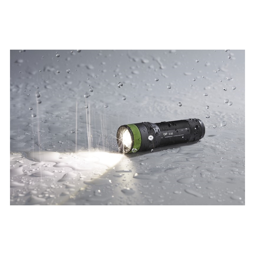 Φακός LED GP DISCOVERY C32 LED/3xAAA