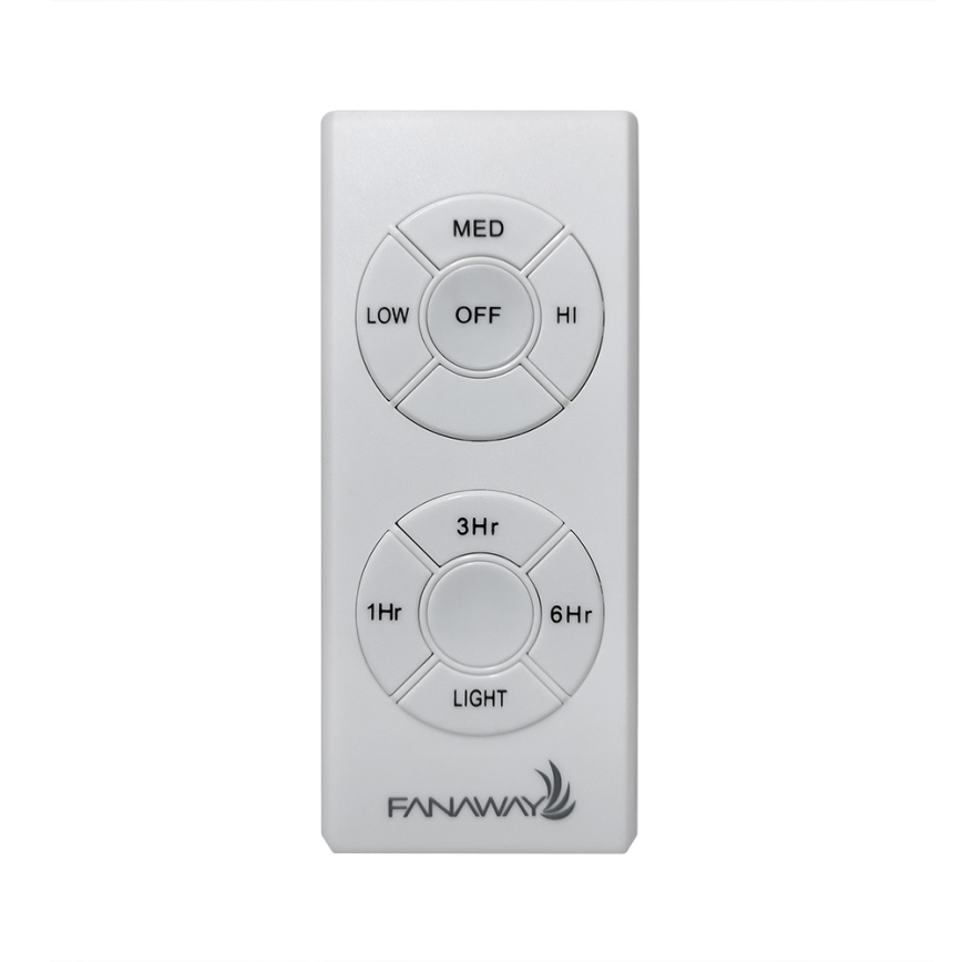 FANAWAY 512120 - Ανεμιστήρας οροφής EVORA 2xE27/15W/230V + τηλεχειριστήριο