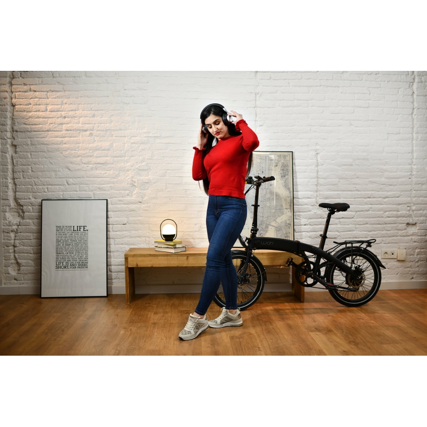 FARO 01016 - Ρυθμιζόμενο LED Επιτραπέζιο Φωτιστικό TAKE AWAY LED/1,5W/3,7V 2700K 2600 mAh μαύρο