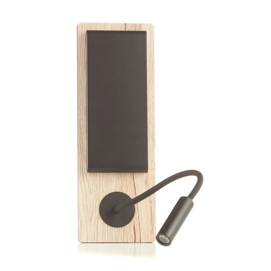 FARO 20062 - Φως τοίχου LED MOOD 2xLED/3W + LED/1,5W/230V