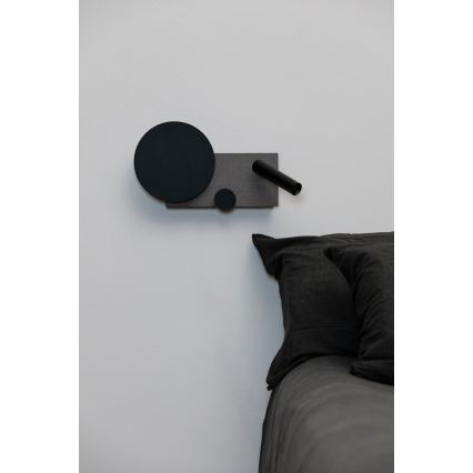 FARO 20066 - LED Dimming τοίχου μικρό φωτιστικό KLEE LED/10W/230V + LED/3W left