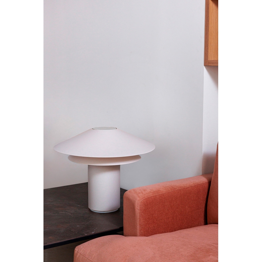FARO 20069 - Eπιτραπέζια λάμπα SHAN 1xE27/15W/230V parchment paper κρεμ