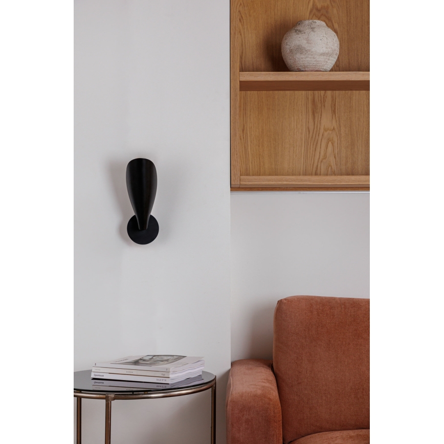 FARO 20077 - Λάμπα τοίχου LIGERA 1xG9/6W/230V μαύρο