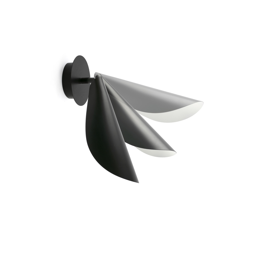 FARO 20077 - Λάμπα τοίχου LIGERA 1xG9/6W/230V μαύρο