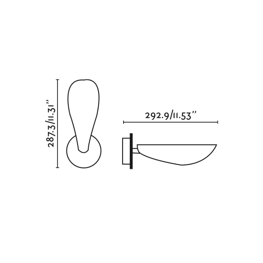 FARO 20077 - Λάμπα τοίχου LIGERA 1xG9/6W/230V μαύρο