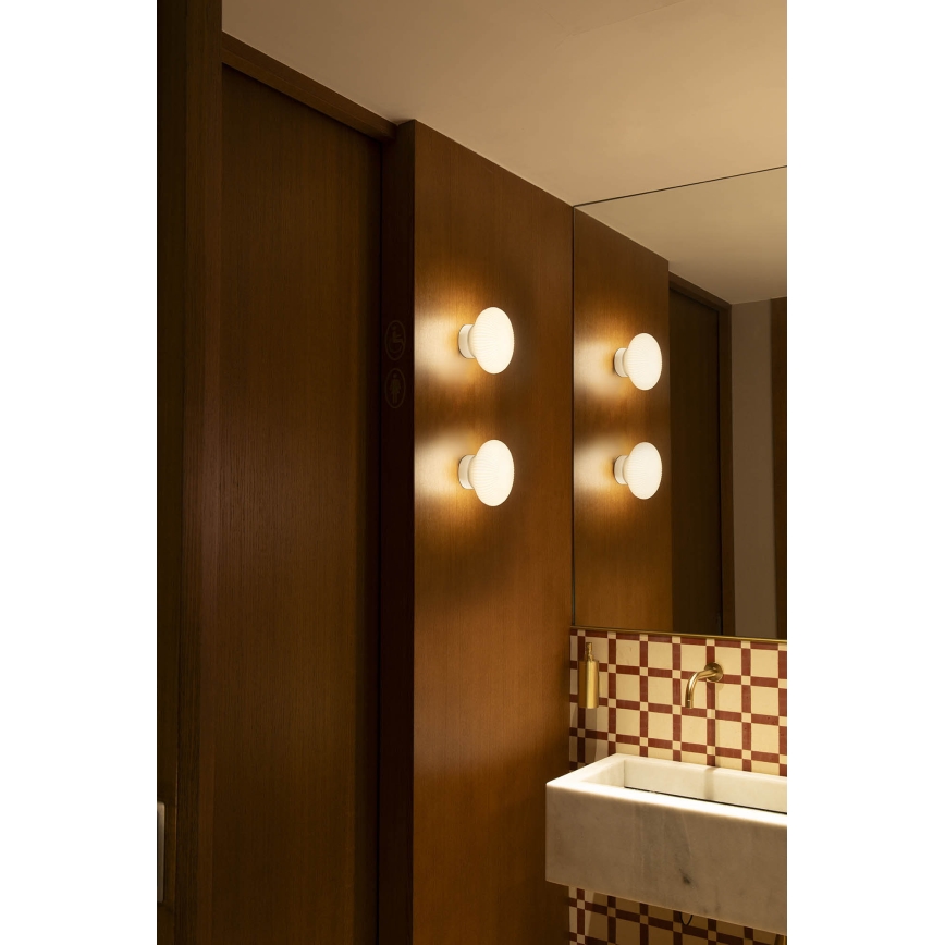 FARO 28299 - Επιτοίχιο φωτιστικό μπάνιου LED ISABELLE LED/8W/230V CRI 90 IP44 λευκό