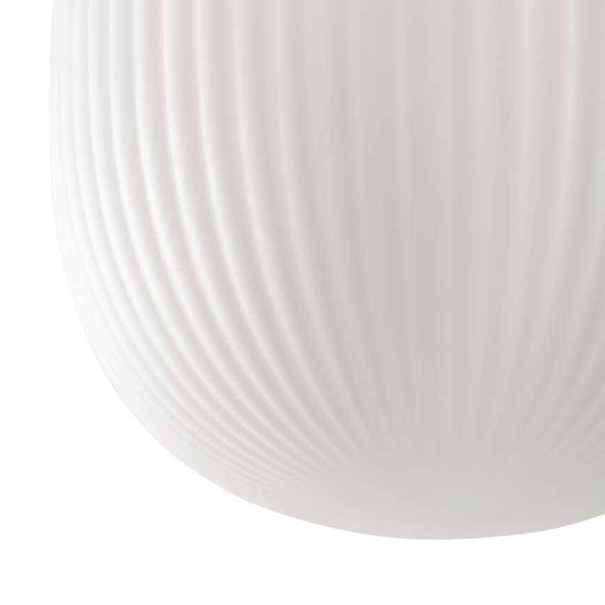 FARO 28300 - Κρεμαστό φωτιστικό οροφής ISABELLE 1xE27/15W/230V διάμετρος 31 cm λευκό