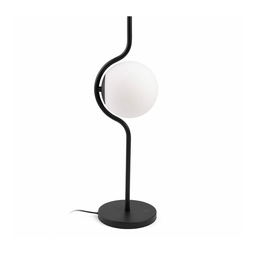 FARO 29697 - Επιτραπέζιο LED φωτιστικό με ρυθμιζόμενη ένταση και αφής LE VITA LED/6W/230V μαύρο