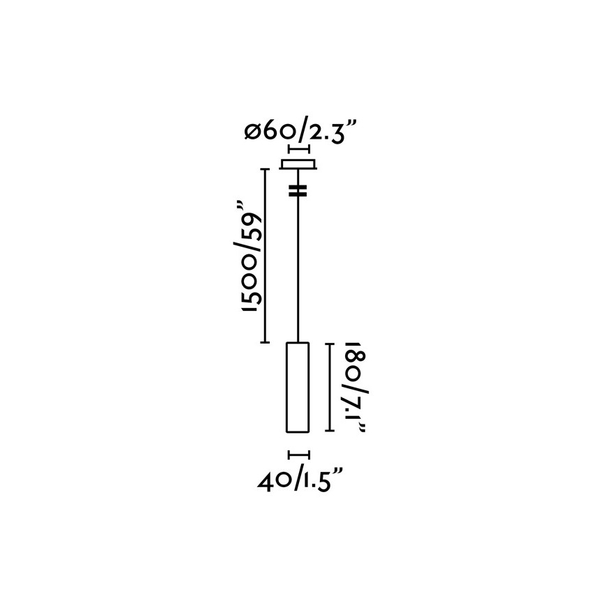 FARO 29895 - LED Πολύφωτο κρεμαστό ORA LED/4W/230V μαύρο