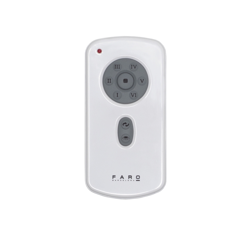 FARO 32030 - Ανεμιστήρας οροφής MINI ETERFAN μαύρο διάμετρος 128 cm + τηλεχειριστήριο