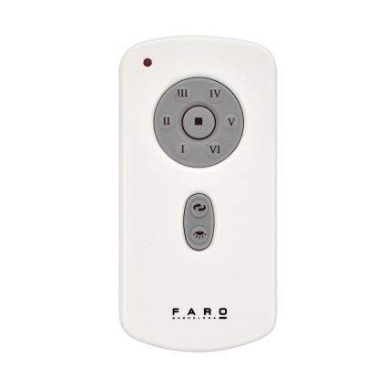 FARO 32060 - Οροφής ανεμιστήρας TUBE FAN μαύρος + τηλεχειριστήριο