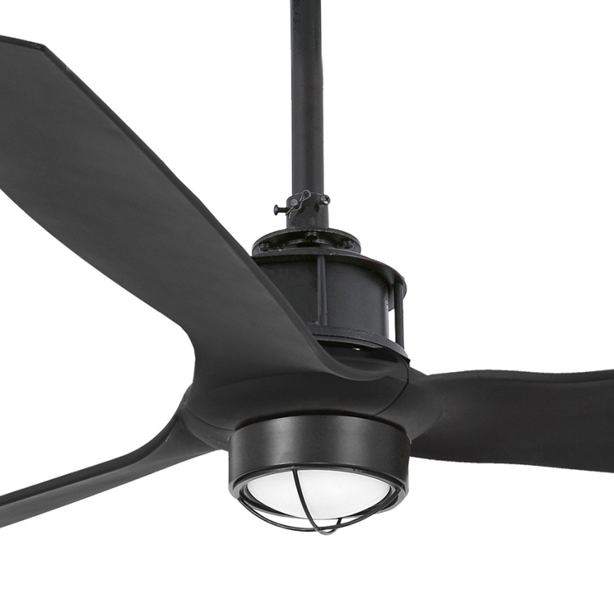 FARO 32100-10 - LED Ανεμιστήρας οροφής JUST FAN LED/17W/230V μαύρο + τηλεχειριστήριο