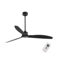 FARO 32100 - Ανεμιστήρας οροφής JUST FAN d. 128 cm μαύρο + τηλεχειριστήριο