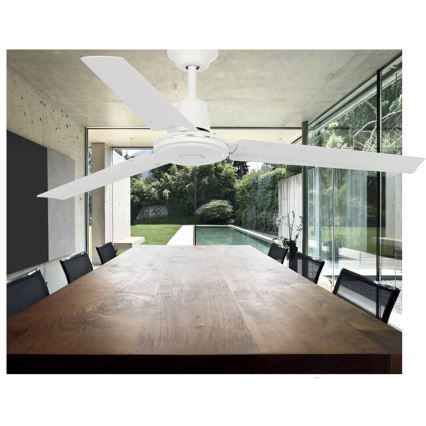 FARO 33005 - Ανεμιστήρας οροφής ECO INDUS δ. 120 cm λευκό