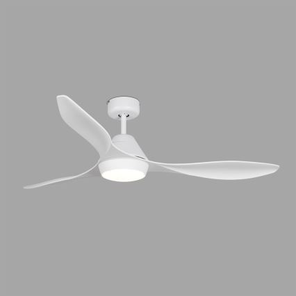 FARO 33346 - Ανεμιστήρας οροφής LED POLARIS LED/18W/230V λευκό δ. 132 cm + τηλεχειριστήριο