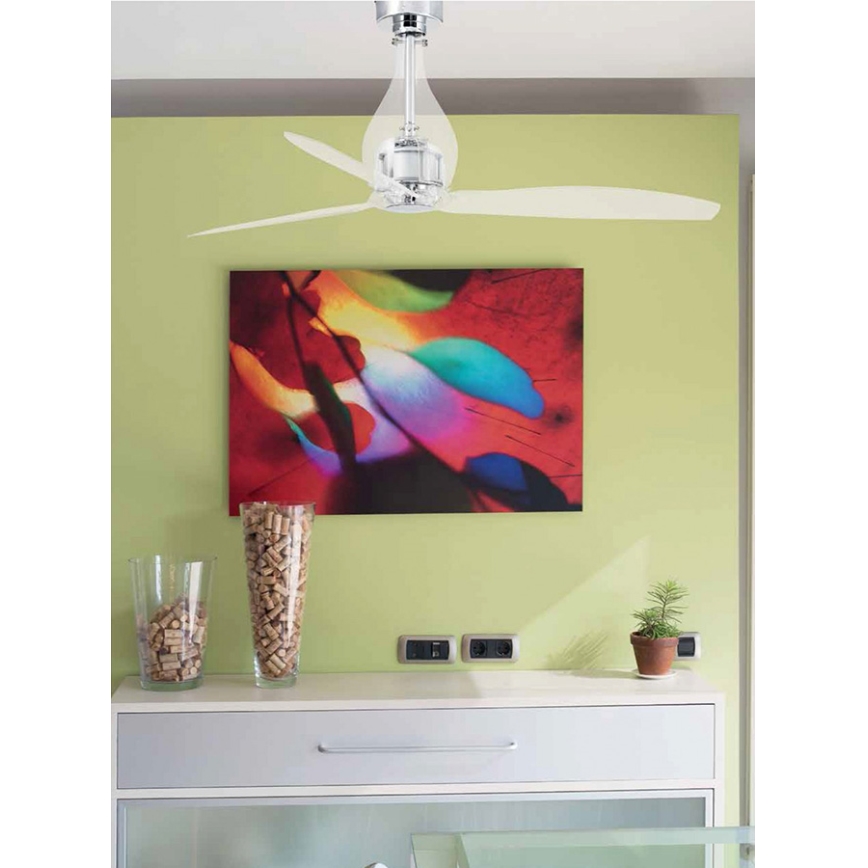 FARO 33382 - Ανεμιστήρας οροφής MINI ETERFAN δ. 128 cm + τηλεχειριστήριο
