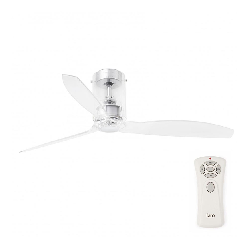 FARO 33393 - Ανεμιστήρας οροφής MINI TUBE FAN δ. 128 cm + τηλεχειριστήριο