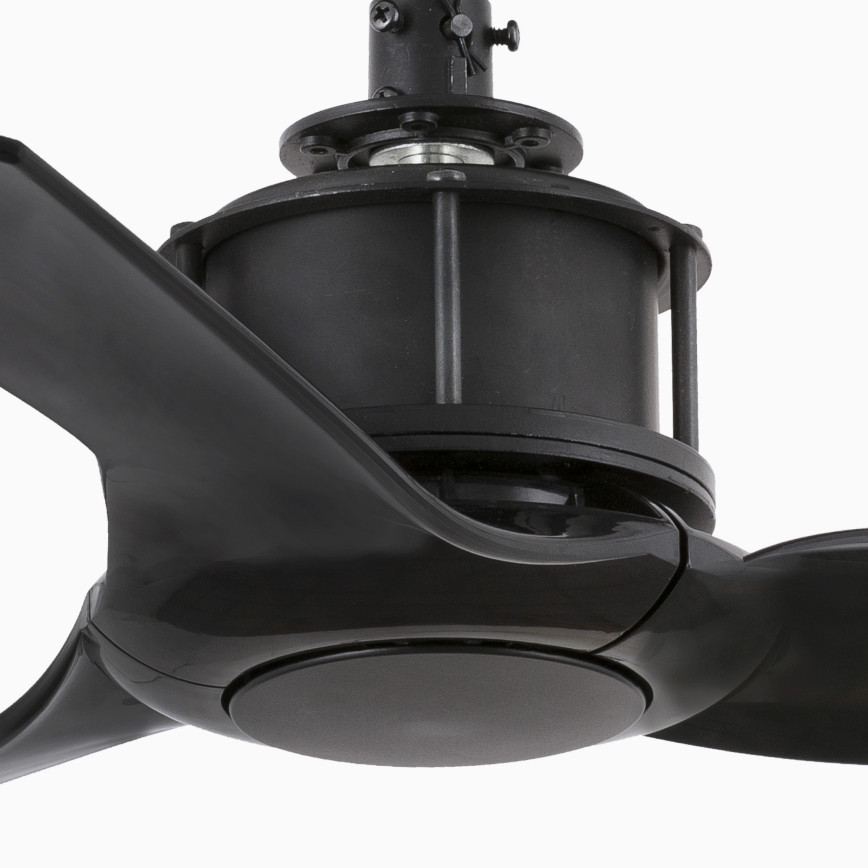 FARO 33424WT - Ανεμιστήρας οροφής JUST FAN S Ø 81 εκ. μαύρος Wi‑Fi Tuya + τηλεχειριστήριο