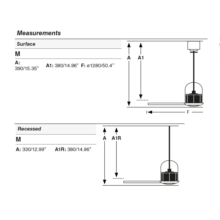 FARO 33435 - Ανεμιστήρας οροφής WEAVER M, διάμετρος 128 εκ., καφέ/μαύρο, με τηλεχειριστήριο