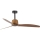 FARO 33435 - Ανεμιστήρας οροφής WEAVER M, διάμετρος 128 εκ., καφέ/μαύρο, με τηλεχειριστήριο
