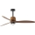 FARO 334351N - Ρυθμιζόμενος ανεμιστήρας οροφής LED WEAVER M LED/16W/230V διάμετρος 128 cm καφέ/μαύρο + τηλεχειριστήριο