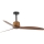 FARO 33435WT - Ανεμιστήρας οροφής WEAVER M, διάμ. 128 εκ., καφέ/μαύρο, Wi‑Fi Tuya + τηλεχειριστήριο