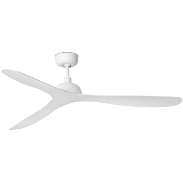 FARO 33446WT - Ανεμιστήρας οροφής GOTLAND L λευκό διάμετρος 132 cm Wi-Fi Tuya + τηλεχειριστήριο