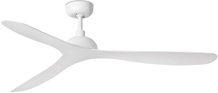 FARO 33446WT - Ανεμιστήρας οροφής GOTLAND L λευκό διάμετρος 132 cm Wi-Fi Tuya + τηλεχειριστήριο