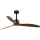 FARO 33451WT - Ανεμιστήρας οροφής COPPER FAN M, διάμ. 128 εκ., καφέ/μαύρο, Wi‑Fi Tuya + τηλεχειριστήριο